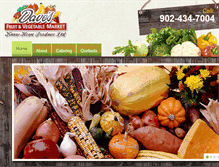 Tablet Screenshot of davesfruitandvegetable.com